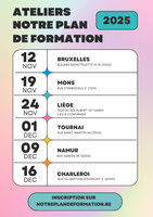 Inscription aux ateliers régionaux 2025