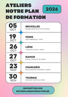 Inscription aux ateliers régionaux 2026